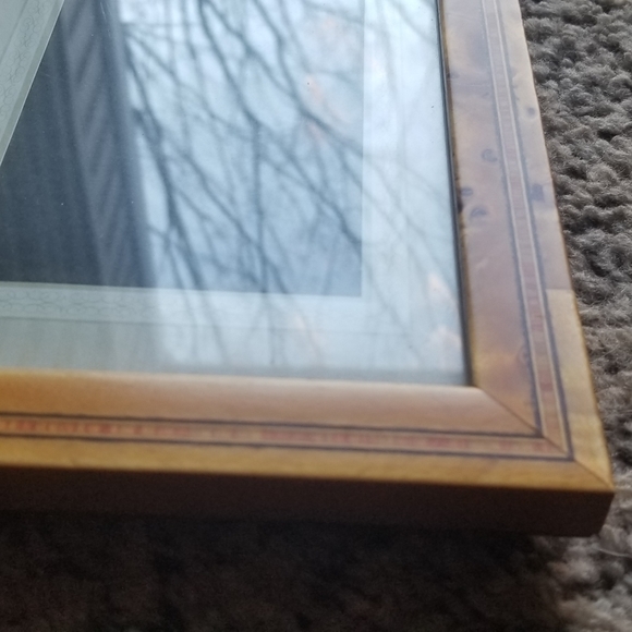 Vintage Dorvilliers Paris Wood Inlay Picture Frame - Picture 3 of 9